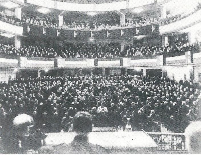 Adunata Fascista Al Teatro Duse 1941
