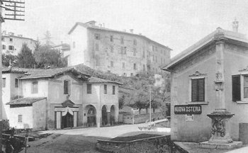 San Lorenzo: tutto chiesa, colonna e osteria