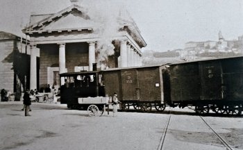 Il tram a vapore Bergamo Lodi