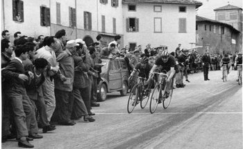 Ciclisti Bergamo Colognola 1952
