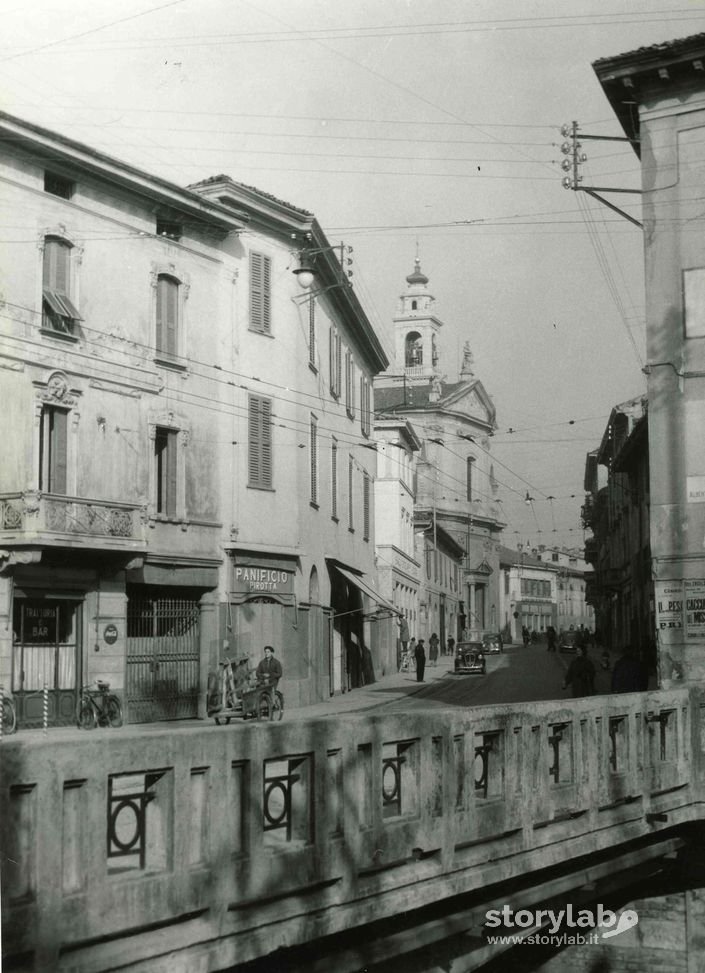 Ponte sul Morla, Borgo Santa Caterina