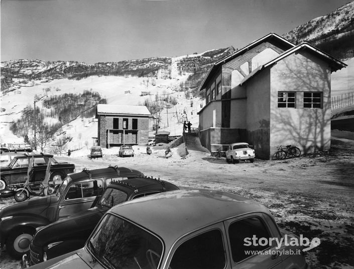 Stazione della bidonvia per il Monte Poieto