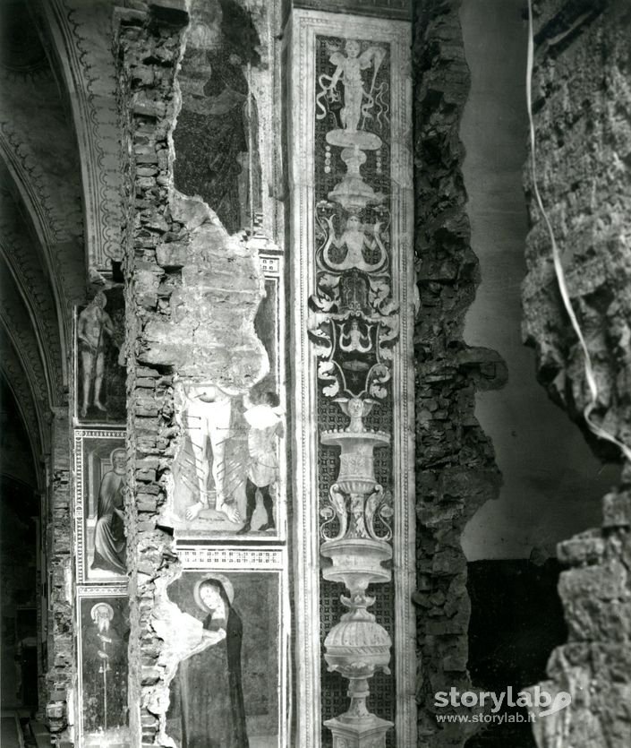 Arco affrescato, Sant'Agostino