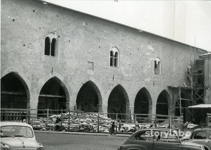 Lavori in Piazza della Cittadella