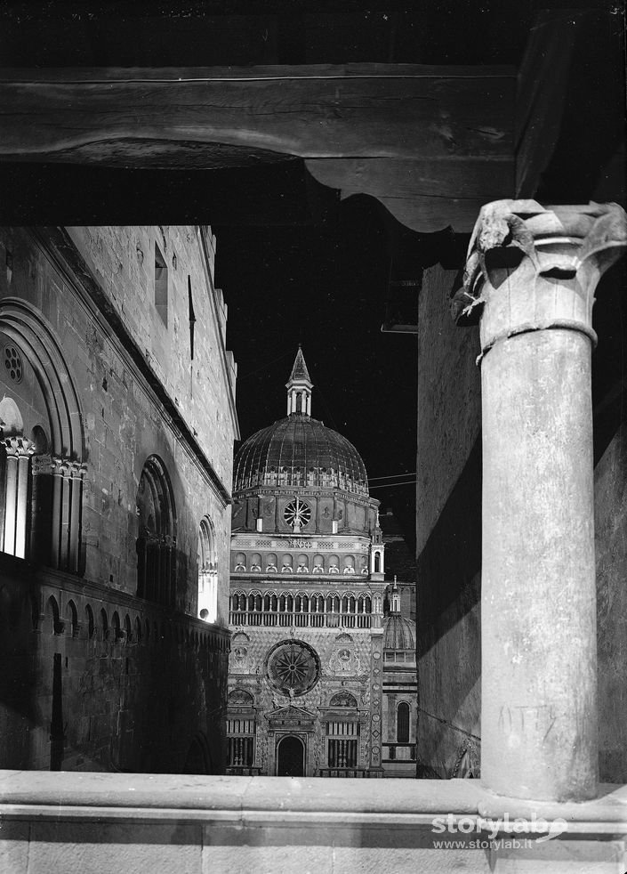 Vista sulla Cappella Colleoni