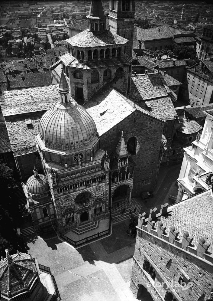 Cappella Colleoni vista dall'alto