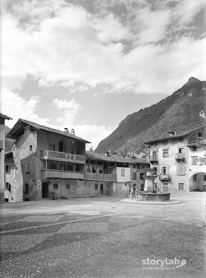 La fontana della Piazza di Ogna