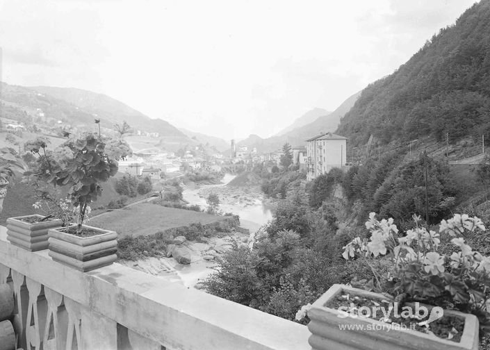 Vista dal balcone