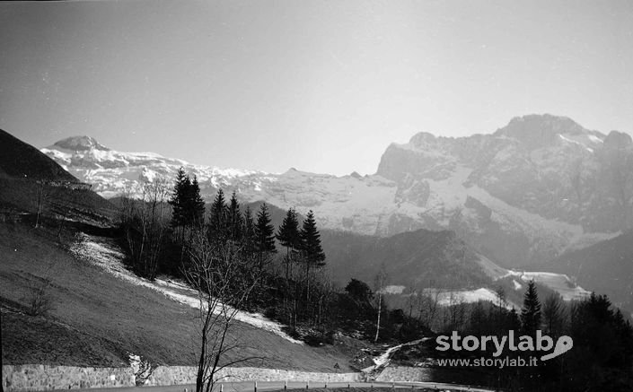 Panorama di montagna