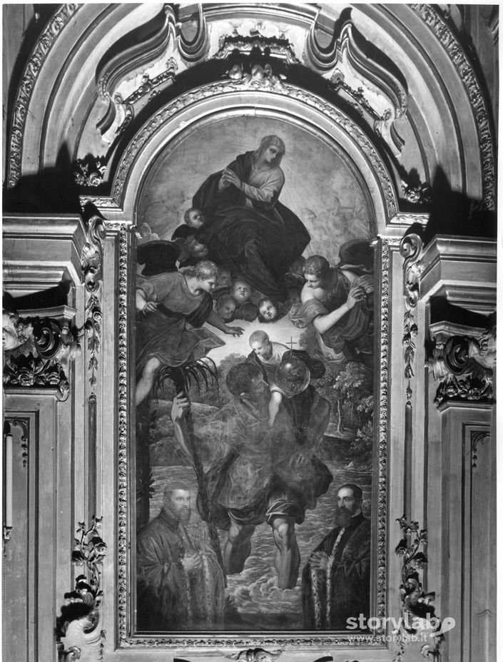 "La Madonna e San Cristoforo"