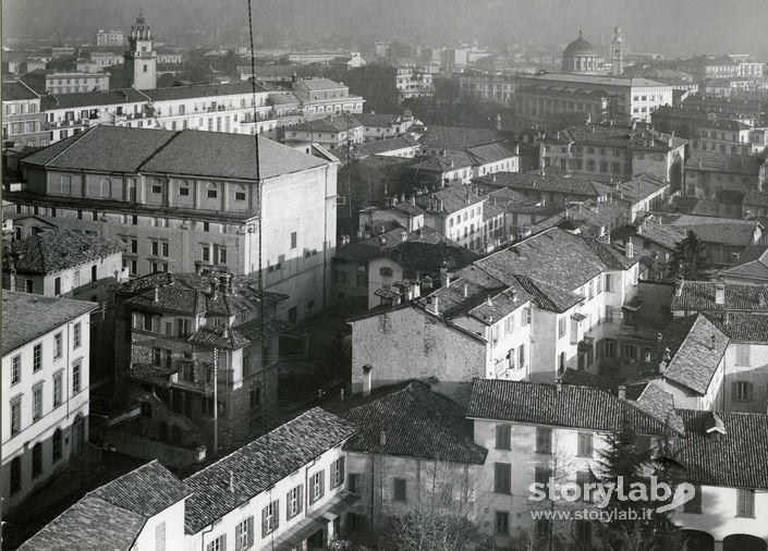 Bergamo dal Campanile di S. Alessandro in Colonna