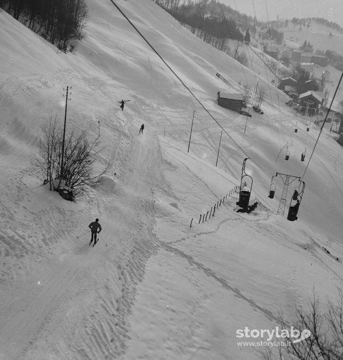 Bidonvia sul Monte Poieto