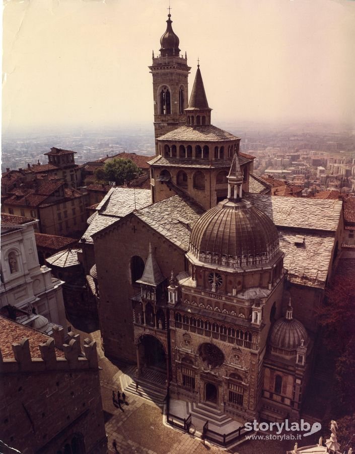 Cappella Colleoni dall'alto