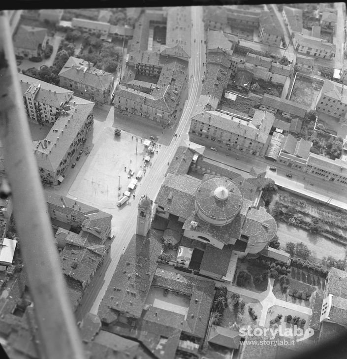 Vista aerea di Piazza Sant'Anna
