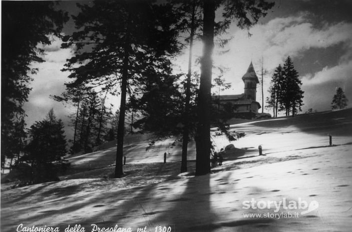 Cantoniera Della Presolana Innevata