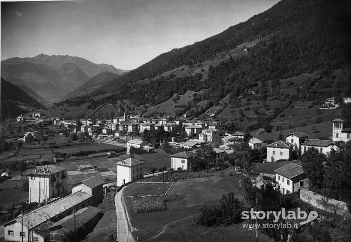 Vista su Piazza Brembana