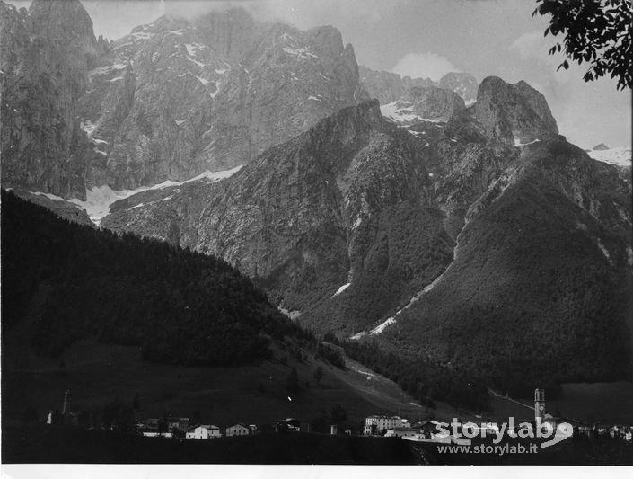 Veduta di Castione della Presolana