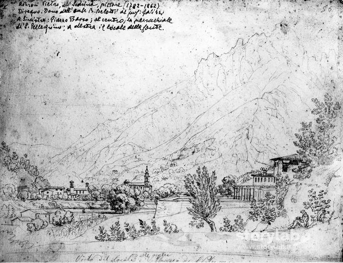 Disegno di San Pellegrino Terme