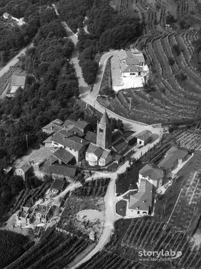 Vista sull'Abbazia rettoria di Sant'Egidio