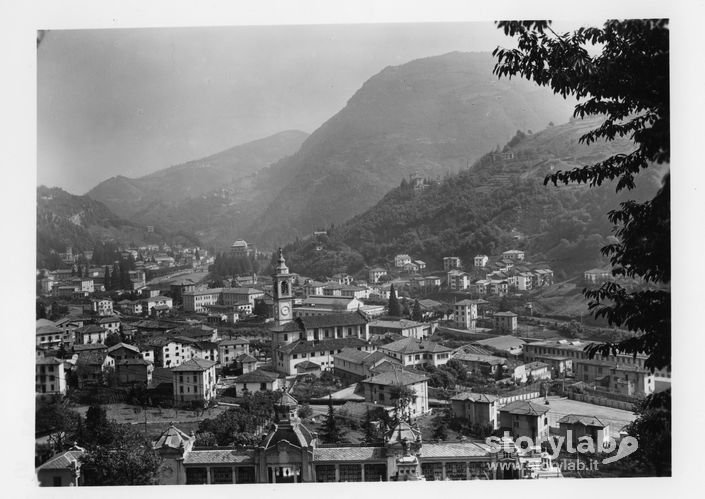 Vista su San Pellegrino Terme