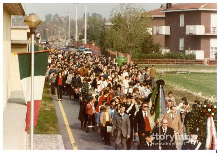 Inaugurazione Piazza Salvo D'Acquisto