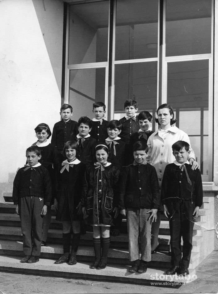 Foto di classe, Scuole Elementari di Cavernago