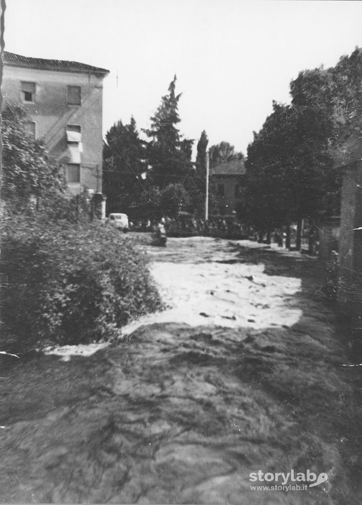 Piena Del Torrente Dordo, Zona Piazza Omonima