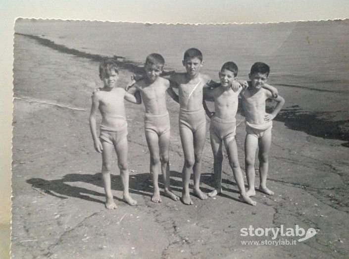 Colonia I.L.V.A. (Lovere). Mare adriatico 1958