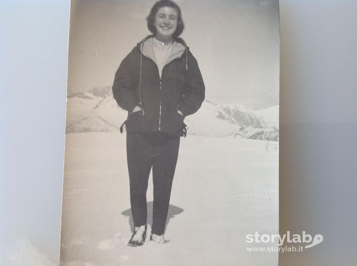 Gita al Monte Pora. Lovere 4 aprile 1958