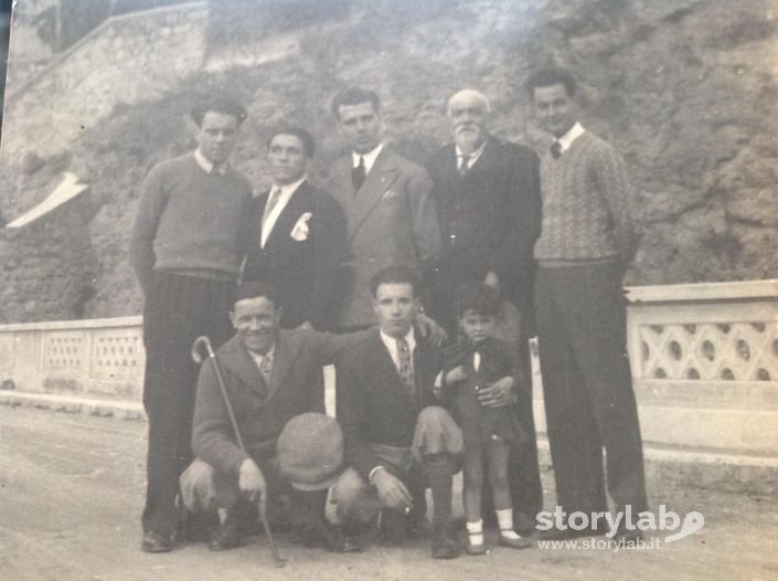 Castro 1929. Strada Castro-Riva di Solto. Ponte sul Tinazzo