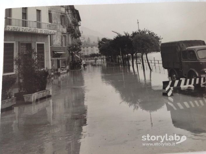 Alluvione a Lovere. Fotografo Brasi