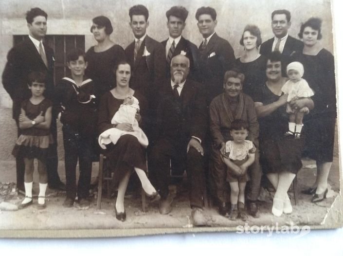 Lovere, agosto 1926. Gruppo di famiglia