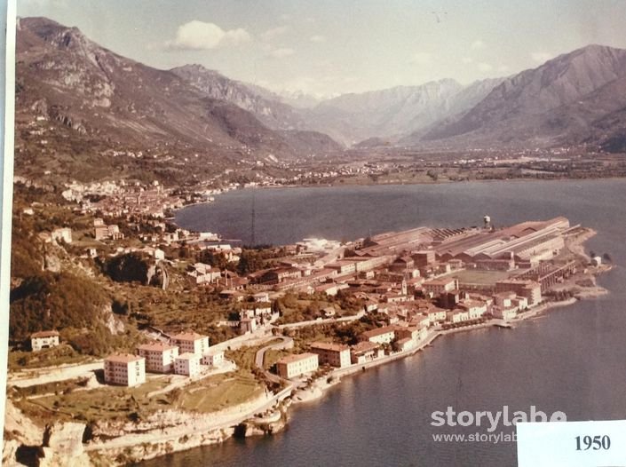 Castro, Lovere, Vallecamonica. Anno 1950 foto stampa WELLS
