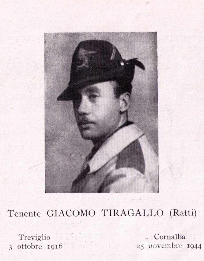 Tenente Giacomo Tiragallo Comandante Della Brigata "24 Maggio"