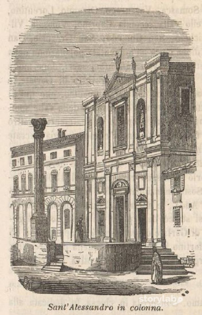 Bergamo. Basilica Di Sant'Alessandro In Colonna
