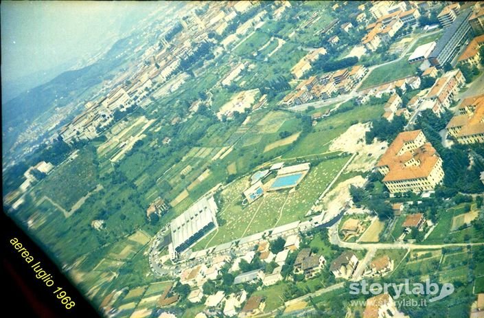 Conca D'Oro Bergamo Foto Aerea 1968