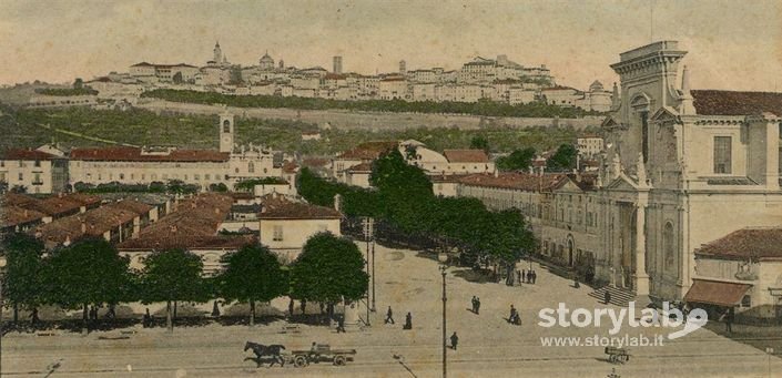 Piazza Cavour E San Bartolomeo Anni 10