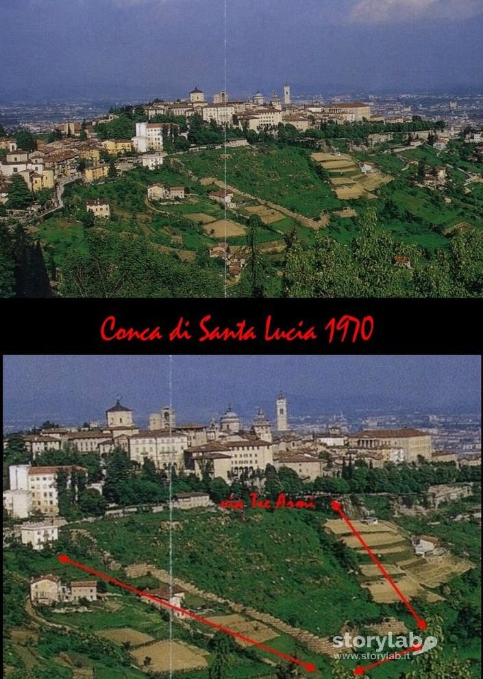 Bergamo - Conca Di Santa Lucia 1970