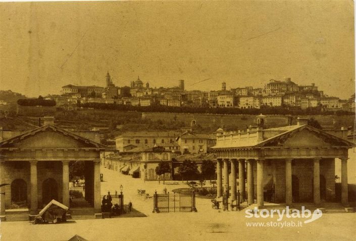 Bergamo - Porta Nuova Nell'800