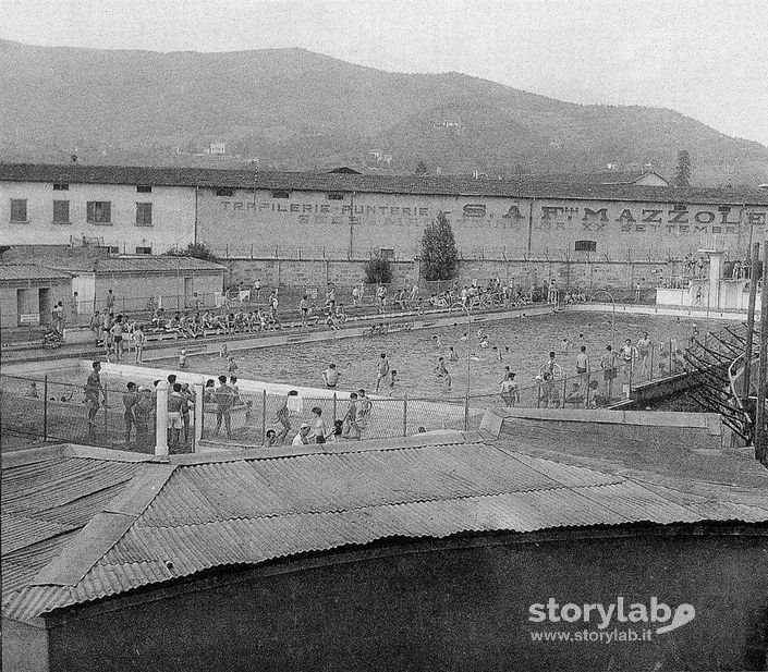 Bergamo - Piscine Al Brumana Anni 50