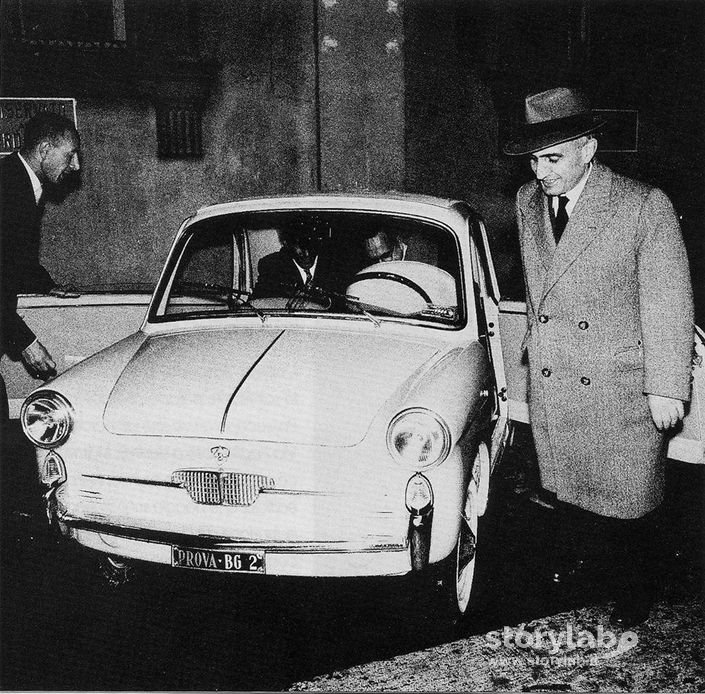 Presentazione Autobianchi Modello Bianchina 1957