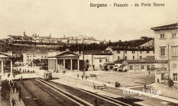 Bergamo - Porta Nuova 1913