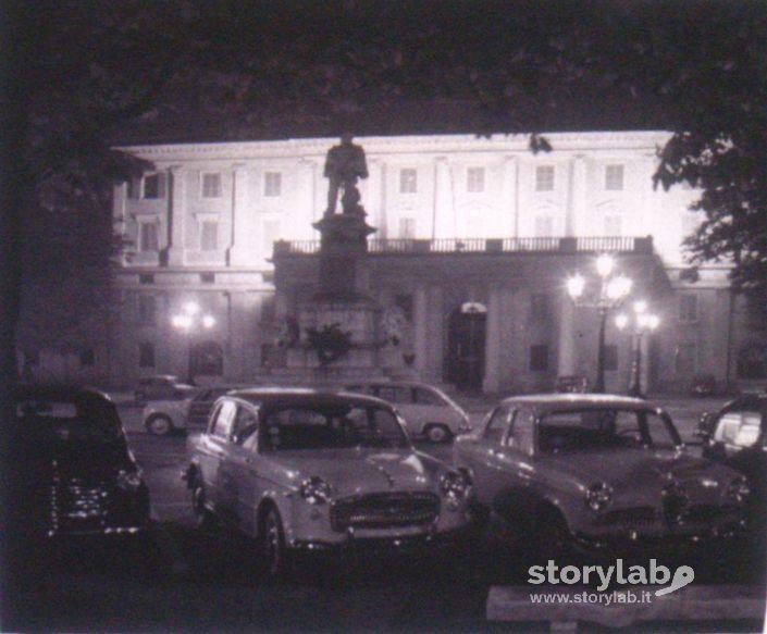 Piazza Matteotti Di Sera Anni 60