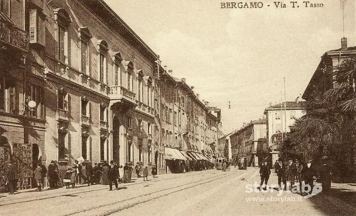 Bergamo  - Via T. Tasso 1927