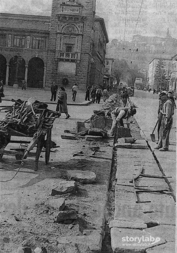 Bergamo - Viale Roma 1953