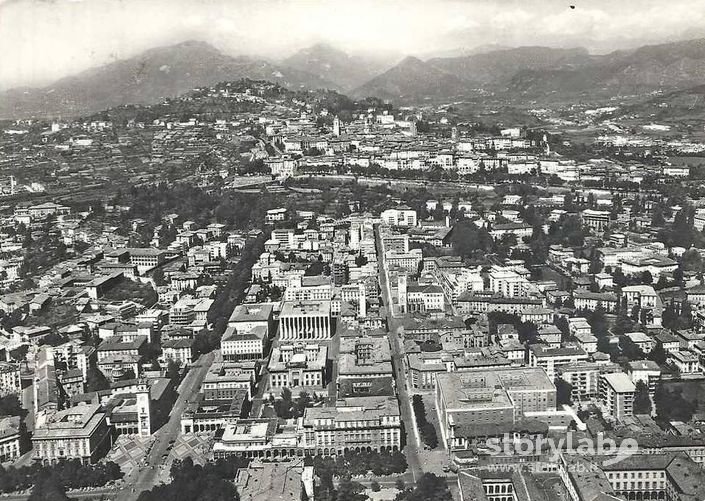 Bergamo vista aerea