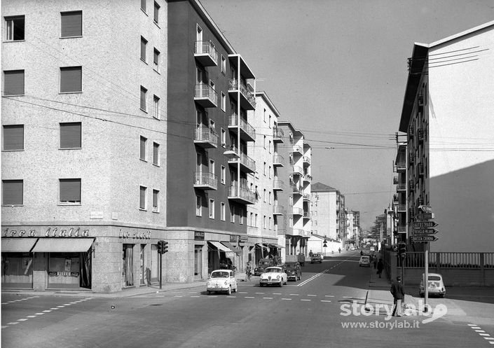 Via Suardi Bergamo anni 50/60