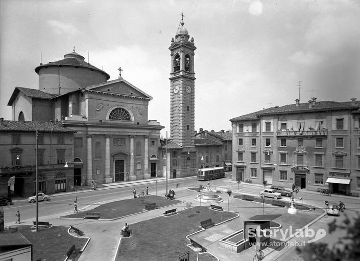 Piazza Santa Anna anni 50