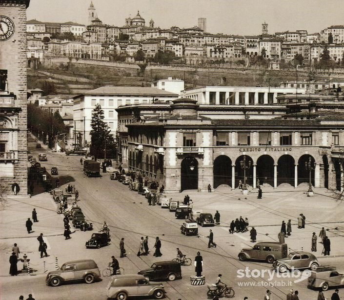 Il Centro Di Bergamo Negli Anni 50