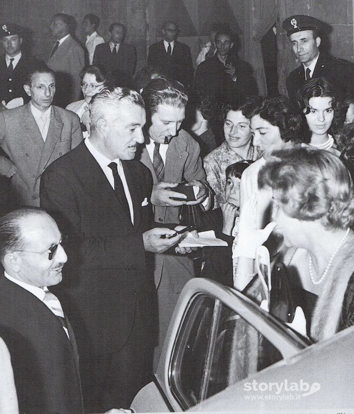 Vittorio De Sica A Bergamo Nel 1958
